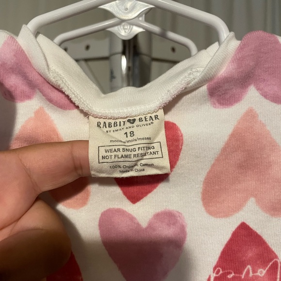 Fitted Heart Pajamas - Picture 2 of 3